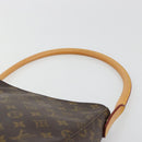 LOUIS VUITTON Monogram Looping MM Shoulder Bag M51146 LV Auth 184902SAV-8