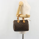 LOUIS VUITTON Monogram Speedy 25 Hand Bag M41528 LV Auth 184910V-24