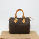 LOUIS VUITTON Monogram Speedy 25 Hand Bag M41528 LV Auth 184910V-12
