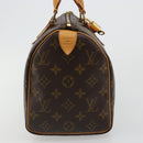 LOUIS VUITTON Monogram Speedy 25 Hand Bag M41528 LV Auth 184910V-3