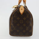 LOUIS VUITTON Monogram Speedy 25 Hand Bag M41528 LV Auth 184910V-4