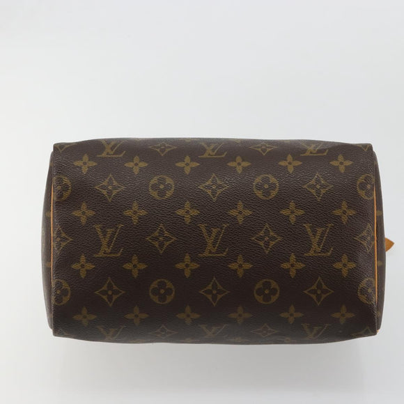 LOUIS VUITTON Monogram Speedy 25 Hand Bag M41528 LV Auth 184910V