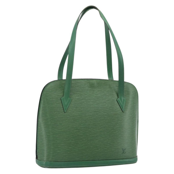 LOUIS VUITTON Epi Lussac Shoulder Bag Green M52284 LV Auth 184911