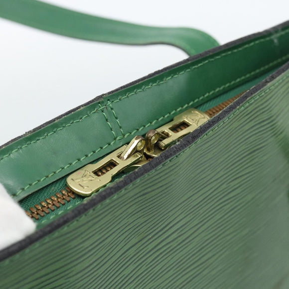 LOUIS VUITTON Epi Lussac Shoulder Bag Green M52284 LV Auth 184911