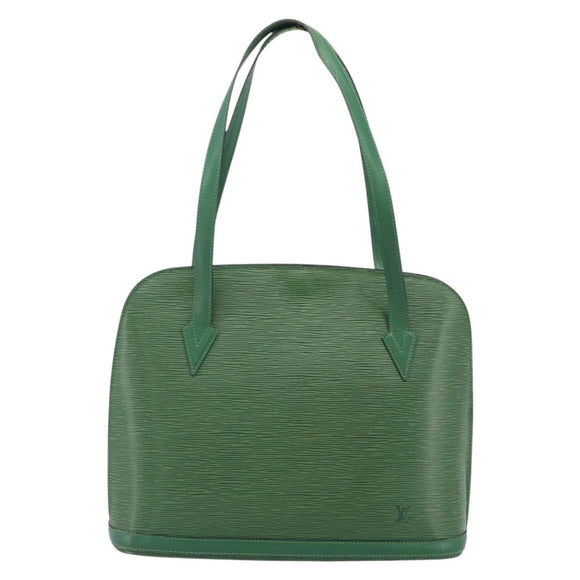 LOUIS VUITTON Epi Lussac Shoulder Bag Green M52284 LV Auth 184911