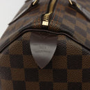 LOUIS VUITTON Damier Ebene Speedy 30 Hand Bag N41364 LV Auth 184917SAV-17