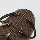 LOUIS VUITTON Damier Ebene Speedy 30 Hand Bag N41364 LV Auth 184917SAV-6