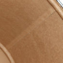 HERMES Saddle Box Accessory Case metal Orange 800108E Auth 184919-29