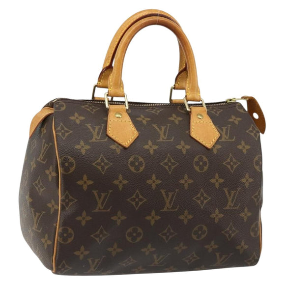 LOUIS VUITTON Monogram Speedy 25 Hand Bag M41528 LV Auth 184920V