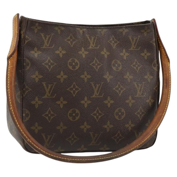LOUIS VUITTON Monogram Looping MM Shoulder Bag M51146 LV Auth 184921