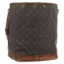 LOUIS VUITTON Monogram Noe Shoulder Bag M42224 LV Auth 184922-1