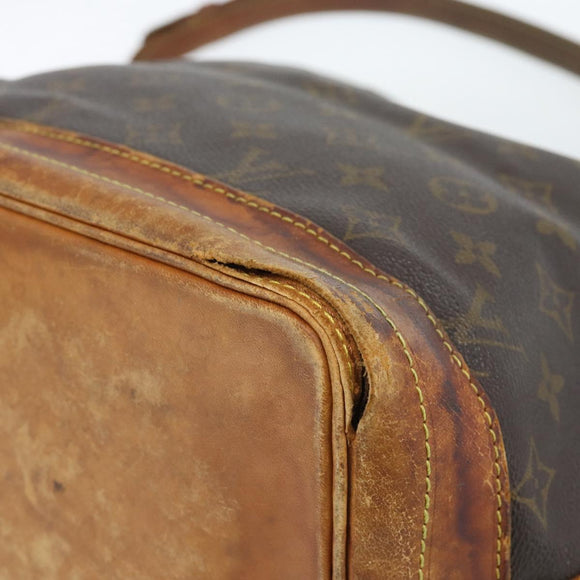 LOUIS VUITTON Monogram Noe Shoulder Bag M42224 LV Auth 184922