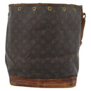 LOUIS VUITTON Monogram Noe Shoulder Bag M42224 LV Auth 184922-13