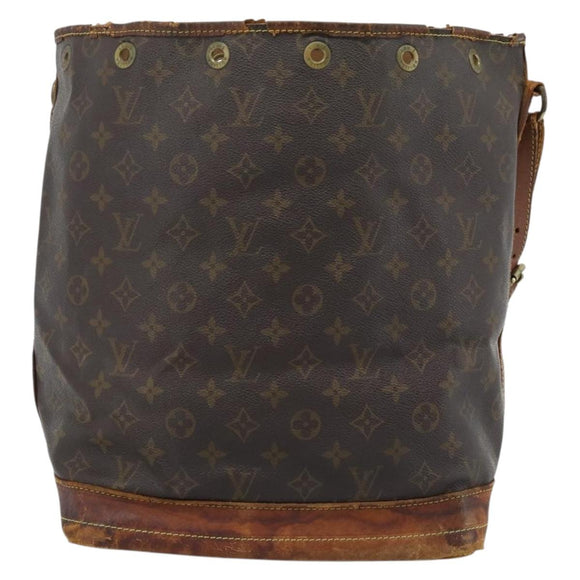 LOUIS VUITTON Monogram Noe Shoulder Bag M42224 LV Auth 184922