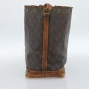 LOUIS VUITTON Monogram Noe Shoulder Bag M42224 LV Auth 184922-4