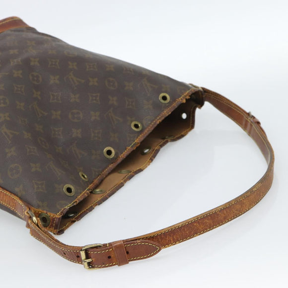 LOUIS VUITTON Monogram Noe Shoulder Bag M42224 LV Auth 184922