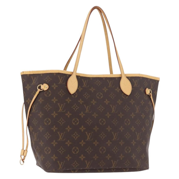 LOUIS VUITTON Monogram Neverfull MM Tote Bag M40156 LV Auth 184923A
