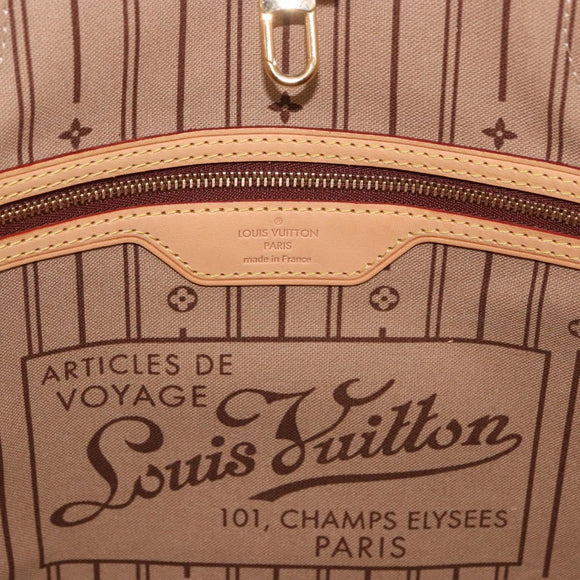 LOUIS VUITTON Monogram Neverfull MM Tote Bag M40156 LV Auth 184923A