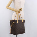 LOUIS VUITTON Monogram Neverfull MM Tote Bag M40156 LV Auth 184923A-22