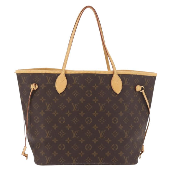 LOUIS VUITTON Monogram Neverfull MM Tote Bag M40156 LV Auth 184923A