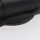 CARTIER Business Bag Leather Black Silver Auth 184924-7