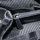 FENDI Hand Bag Patent Leather 2way Black Silver Auth 184926A-22