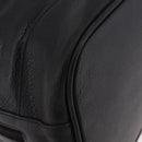 Burberrys Shoulder Bag Leather Black Gold Auth 184932-9