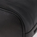 Burberrys Shoulder Bag Leather Black Gold Auth 184932-16