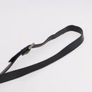 Burberrys Shoulder Bag Leather Black Gold Auth 184932-8