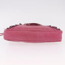 BALENCIAGA The First Hand Bag Leather 2way Pink 103208 Auth 184935SM-11