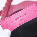 BALENCIAGA The First Hand Bag Leather 2way Pink 103208 Auth 184935SM-26
