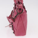 BALENCIAGA The First Hand Bag Leather 2way Pink 103208 Auth 184935SM-4