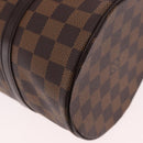 LOUIS VUITTON Damier Ebene Papillon 30 Hand Bag N51303 LV Auth 184940V-15