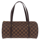 LOUIS VUITTON Damier Ebene Papillon 30 Hand Bag N51303 LV Auth 184940V-13