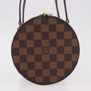 LOUIS VUITTON Damier Ebene Papillon 30 Hand Bag N51303 LV Auth 184940V-4