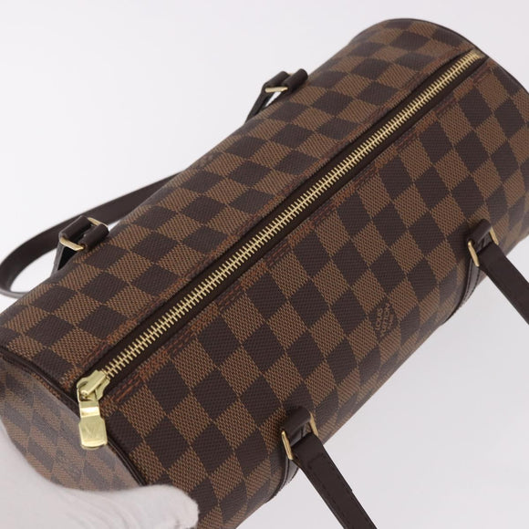 LOUIS VUITTON Damier Ebene Papillon 30 Hand Bag N51303 LV Auth 184940V
