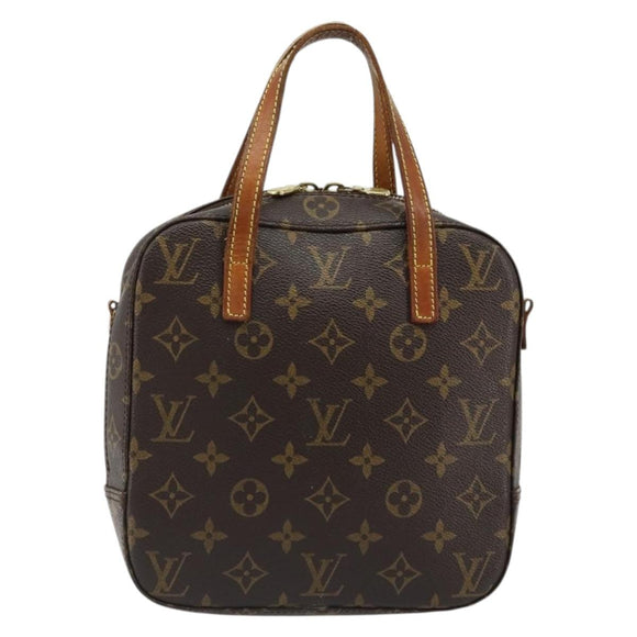 LOUIS VUITTON Monogram Spontini Hand Bag M47500 LV Auth 184941