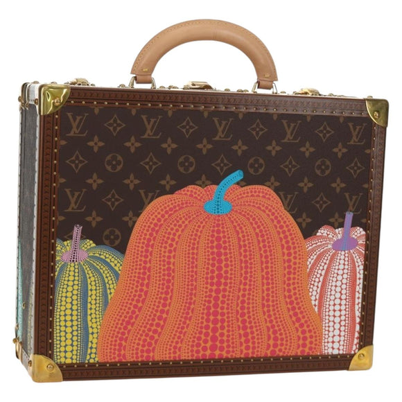 LOUIS VUITTON Monogram LVxYK Cotoville 40 Trunk Blue M10156 LV Auth 184943SM