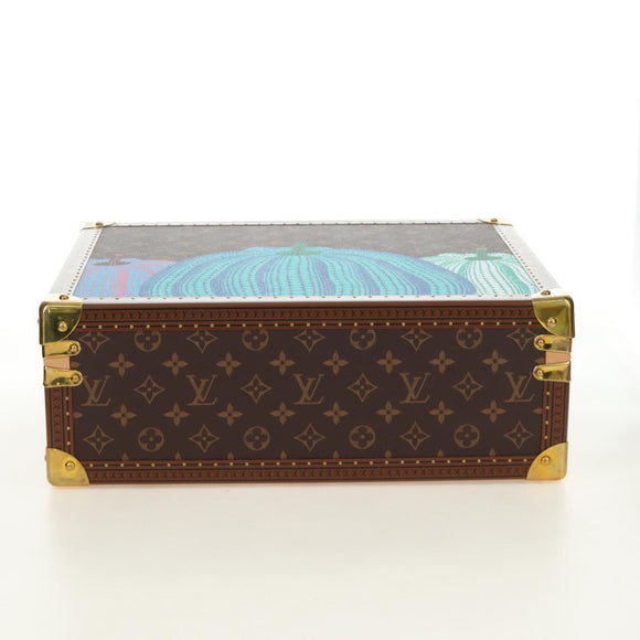 LOUIS VUITTON Monogram LVxYK Cotoville 40 Trunk Blue M10156 LV Auth 184943SM