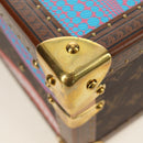 LOUIS VUITTON Monogram LVxYK Cotoville 40 Trunk Blue M10156 LV Auth 184943SM-16