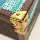 LOUIS VUITTON Monogram LVxYK Cotoville 40 Trunk Blue M10156 LV Auth 184943SM-17