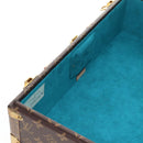 LOUIS VUITTON Monogram LVxYK Cotoville 40 Trunk Blue M10156 LV Auth 184943SM-30