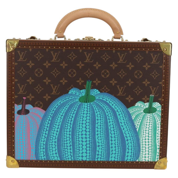 LOUIS VUITTON Monogram LVxYK Cotoville 40 Trunk Blue M10156 LV Auth 184943SM