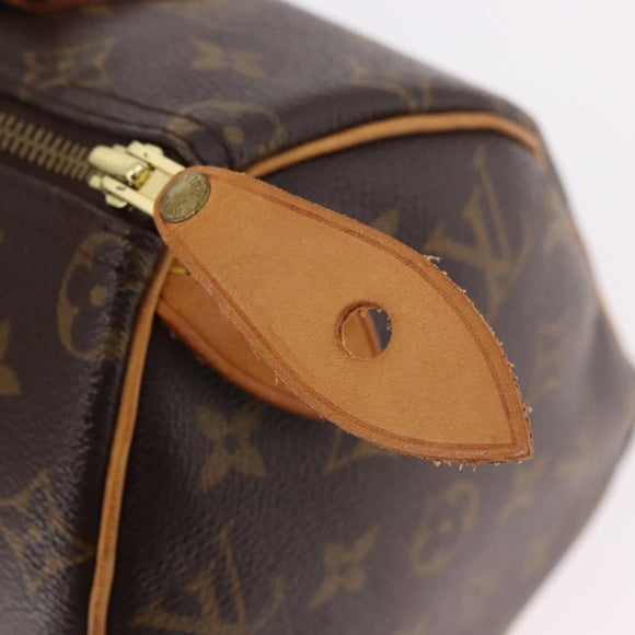 LOUIS VUITTON Monogram Speedy 25 Hand Bag M41528 LV Auth 184944SAV