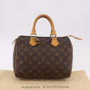 LOUIS VUITTON Monogram Speedy 25 Hand Bag M41528 LV Auth 184944SAV-12