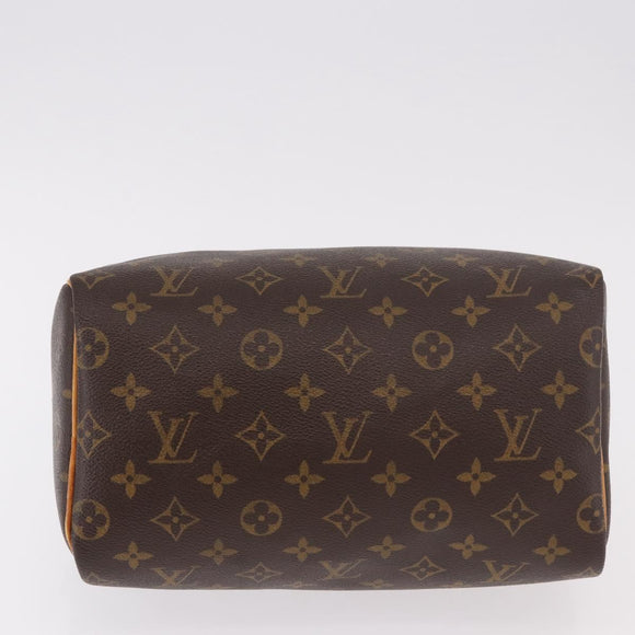 LOUIS VUITTON Monogram Speedy 25 Hand Bag M41528 LV Auth 184944SAV