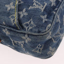 LOUIS VUITTON Monogram Denim Bum Bag Body Bag Blue M95347 LV Auth 184945SAV-15
