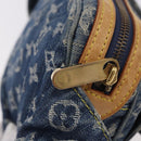 LOUIS VUITTON Monogram Denim Bum Bag Body Bag Blue M95347 LV Auth 184945SAV-18