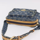 LOUIS VUITTON Monogram Denim Bum Bag Body Bag Blue M95347 LV Auth 184945SAV-6