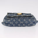 LOUIS VUITTON Monogram Denim Bum Bag Body Bag Blue M95347 LV Auth 184945SAV-5